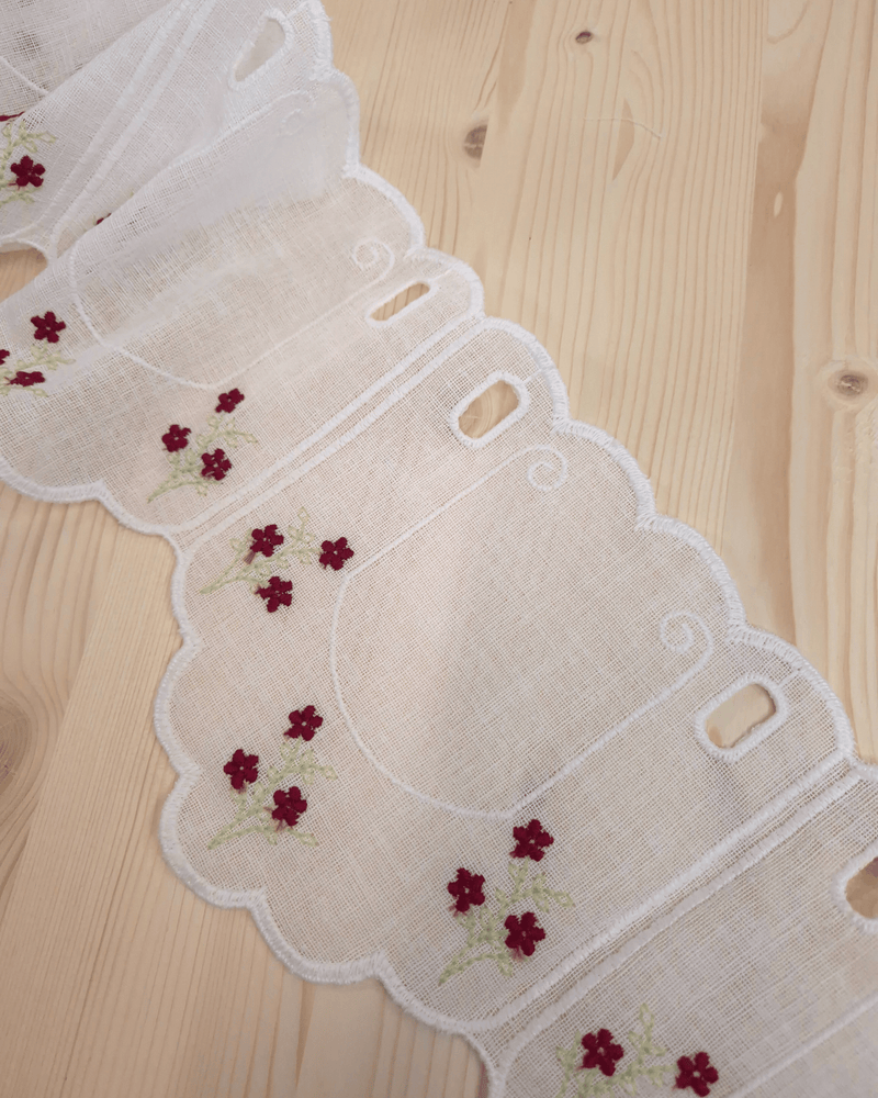 Mantovana H 17 cm - FIORELLINI BORDEAUX