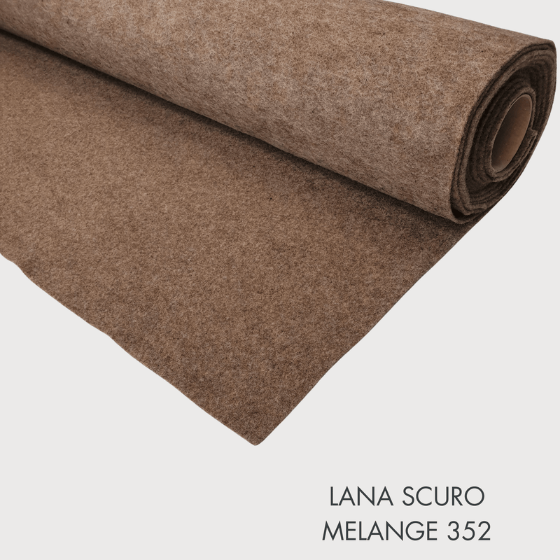 Feltro Lana H 150 cm - TONALITA' MARRONE