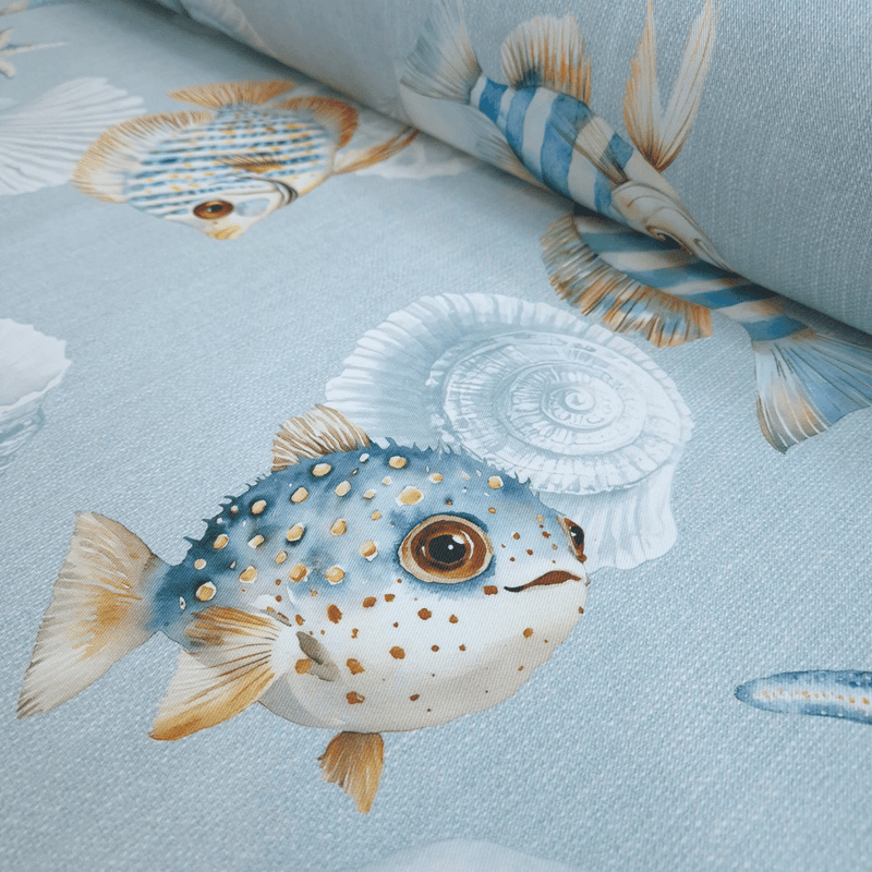 Cotton Panama Digital Fund H 160 cm - GRANATAPFEL