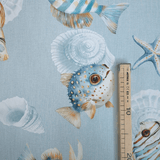 Cotton Panama Digital Fund H 160 cm - GRANATAPFEL