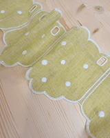 Mantovana H 17 cm - VERDEA/POIS BIANCHI