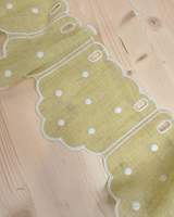 Mantovana H 17 cm - VERDEA/POIS BIANCHI