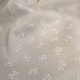Piquet de coton H 150 cm - NŒUDS BEIGE