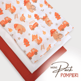 MINI PACK POMPIERI - 3 pezzi 70 x 100 cm