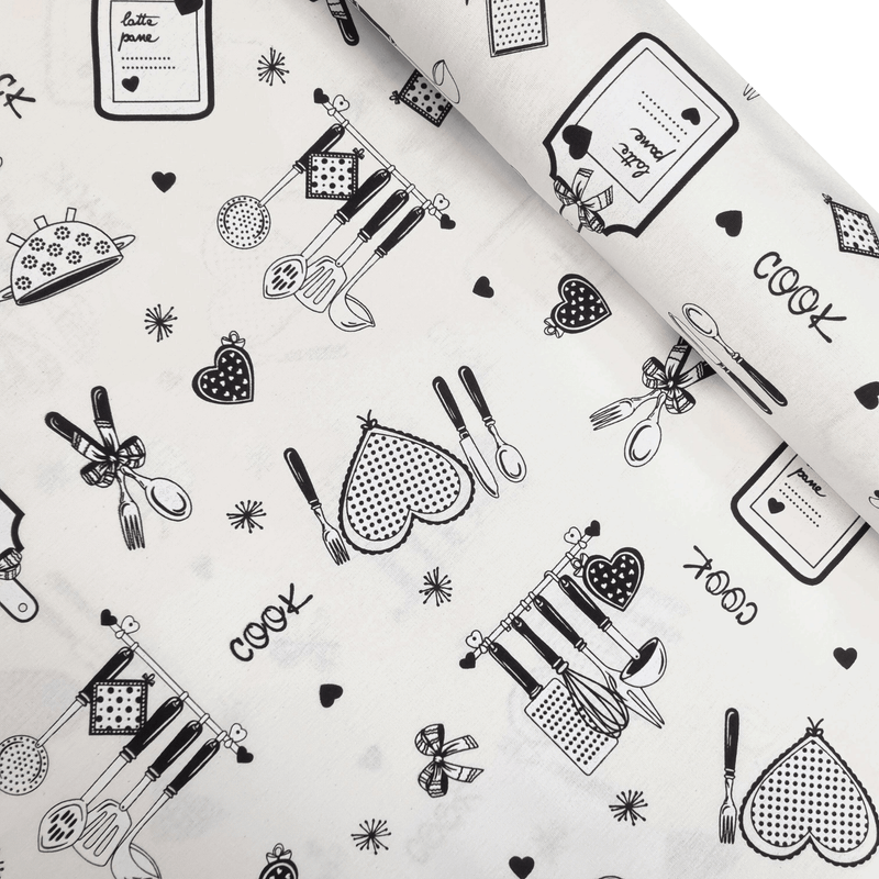 Cotone Fondo Panama H 180 cm - IN CUCINA