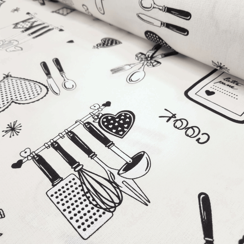 Cotone Fondo Panama H 180 cm - IN CUCINA