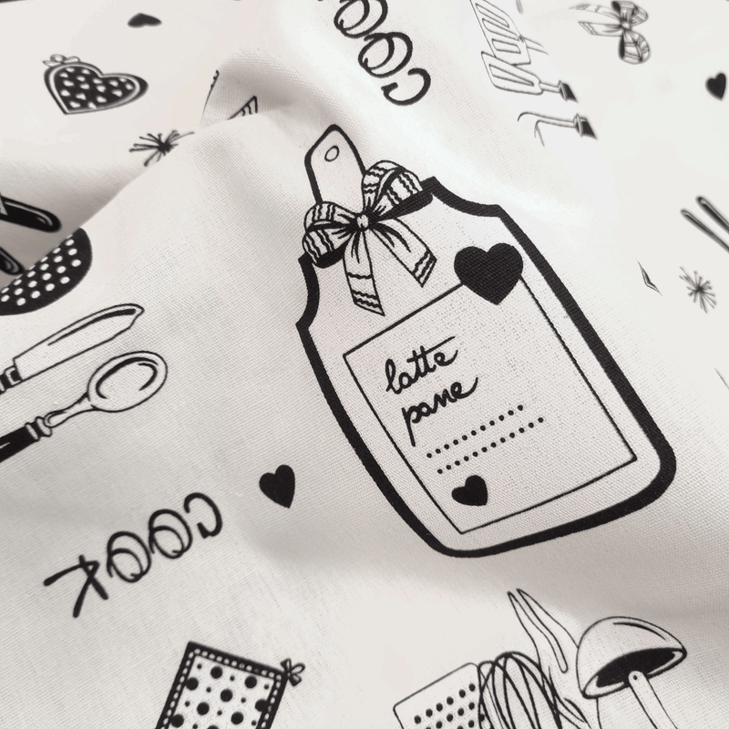 Cotone Fondo Panama H 180 cm - IN CUCINA