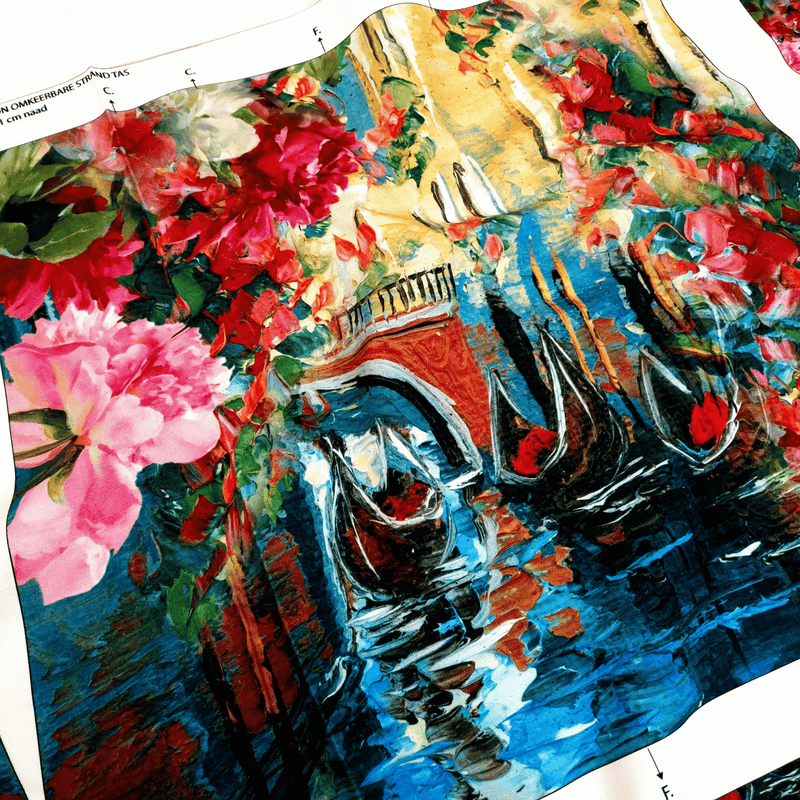 Doppelseitiges Shopper-Taschen-Panel – VENICE