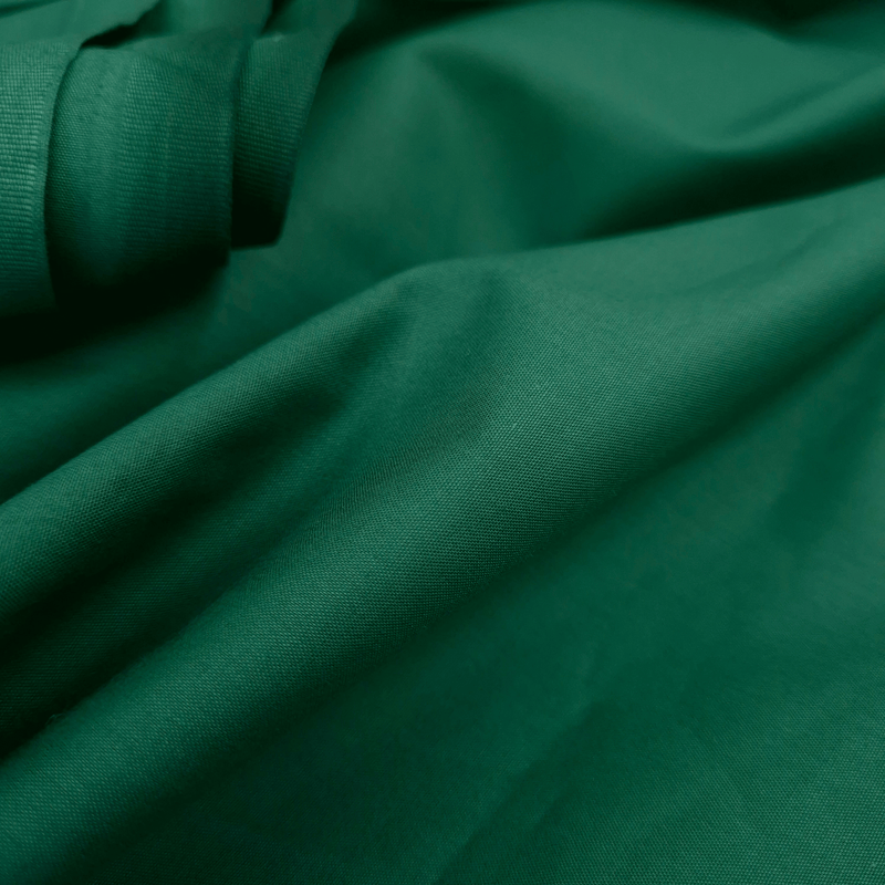 Cotone Percalle H 310 cm - VERDE SCURO