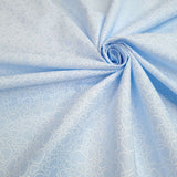 Piquet millerighe con stampa digitale H 150 cm - CUORI/CIELO