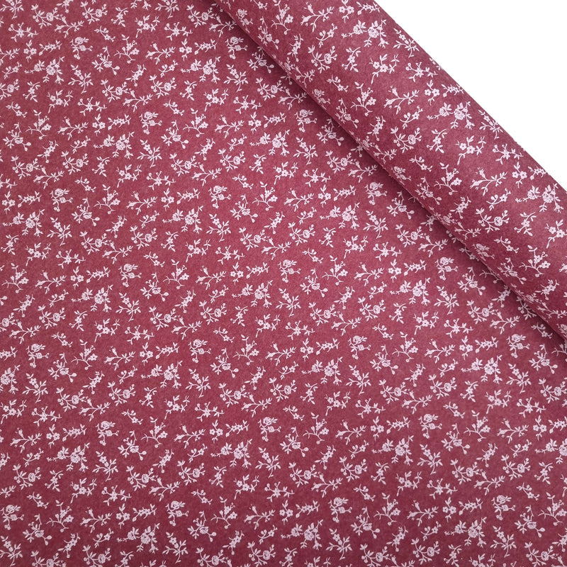 Pannolenci Stampato H 180 cm - AMARENA/FIORI SAMBUCO BIANCHI