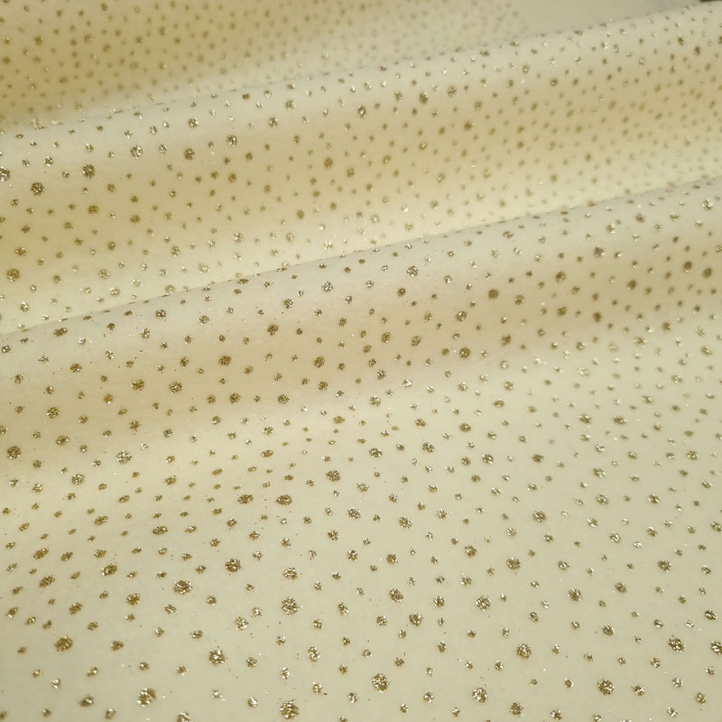 Pannolenci H 155 cm - CRÈME AUX CRISTAUX D'OR