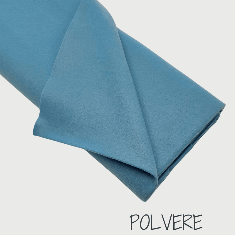 Pannolenci nuances bleu clair-bleu - coupe minimum ou multiples de 25 x 180 cm