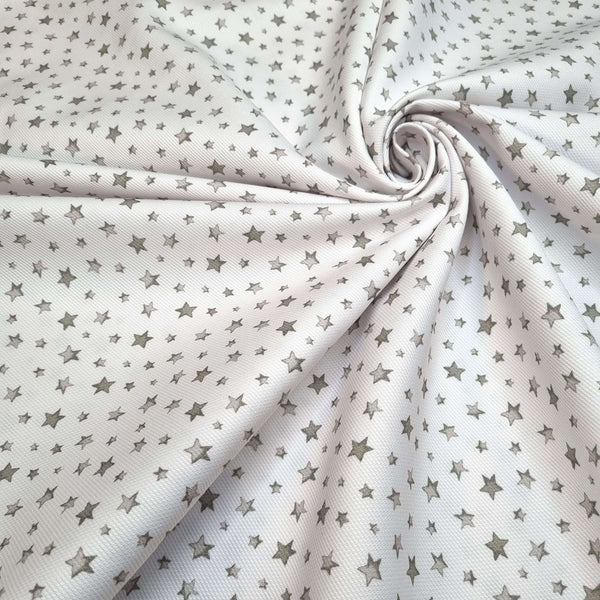 Piquet millerighe H 150 cm - STELLINE GRIGIE