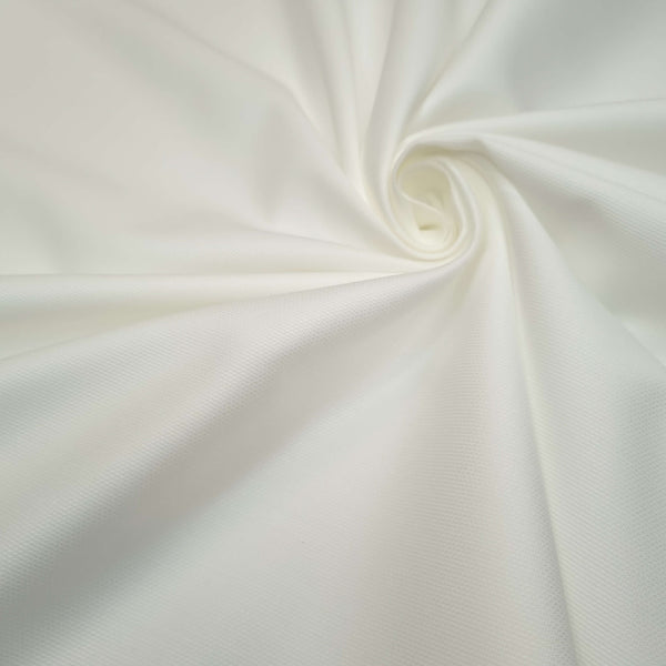 Piquet millerighe H 150 cm - TINTA UNITA BIANCO CANDIDO