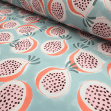 Cotton Panama Digital Fund H 160 cm - GRANATAPFEL