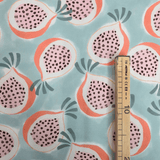 Cotton Panama Digital Fund H 160 cm - GRANATAPFEL