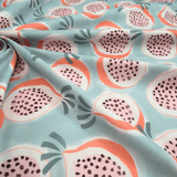 Cotton Panama Digital Fund H 160 cm - GRANATAPFEL