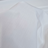 Tessuto Raso di Puro Cotone H 165 cm - BIANCO