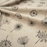 Cotone Fondo Grezzo H 280 cm - SOFFIONI NERI