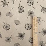 Cotone Fondo Grezzo H 280 cm - SOFFIONI NERI