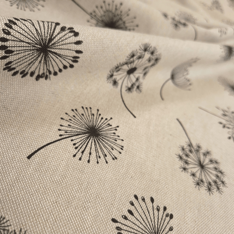 Cotone Fondo Grezzo H 280 cm - SOFFIONI NERI