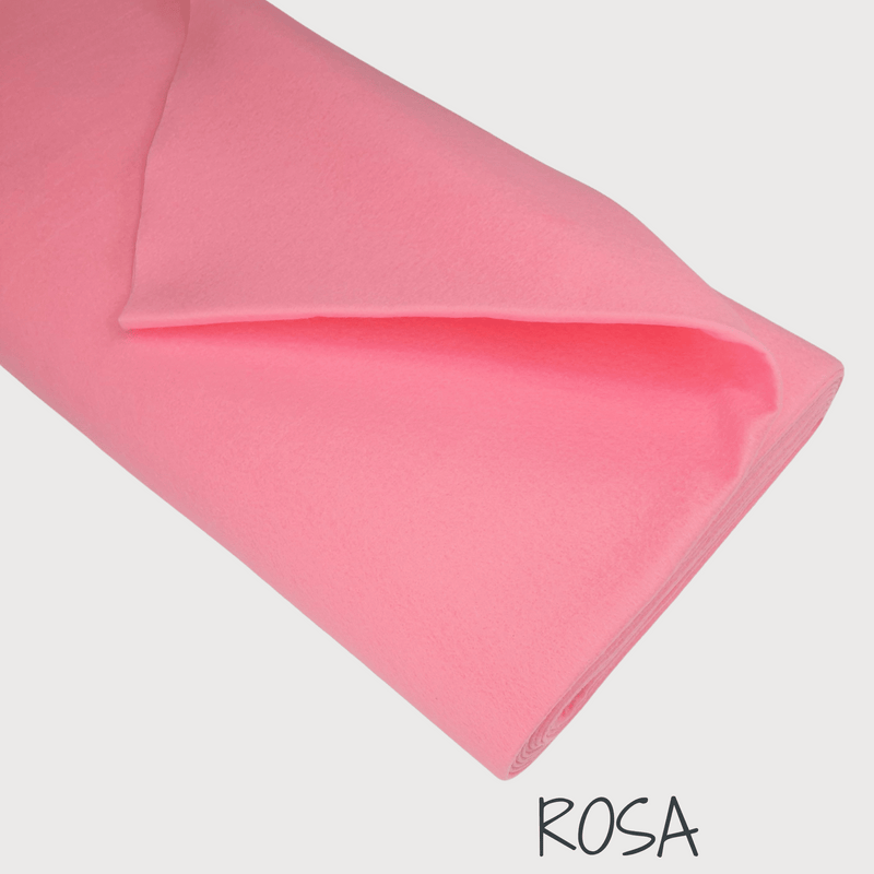 Pannolenci Rosa Farbton – Mindestschnitt oder Vielfaches von 25 x 180 cm