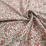 Jersey di Cotone H 150 cm - FIORITURA/BIANCO