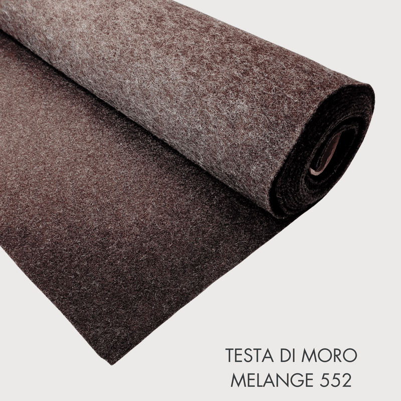 Feltro Lana H 150 cm - TONALITA' MARRONE