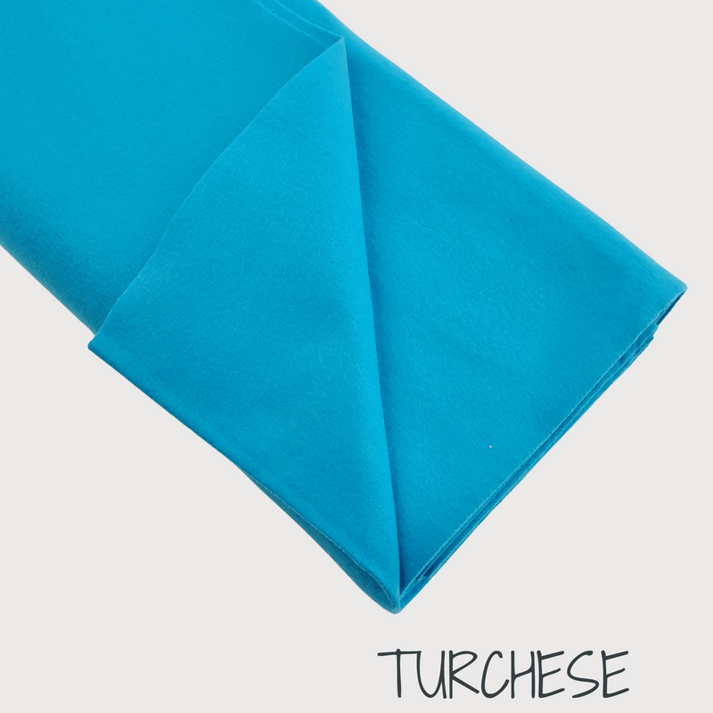 Pannolenci nuances bleu clair-bleu - coupe minimum ou multiples de 25 x 180 cm