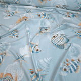 Cotton Panama Digital Fund H 160 cm - GRANATAPFEL