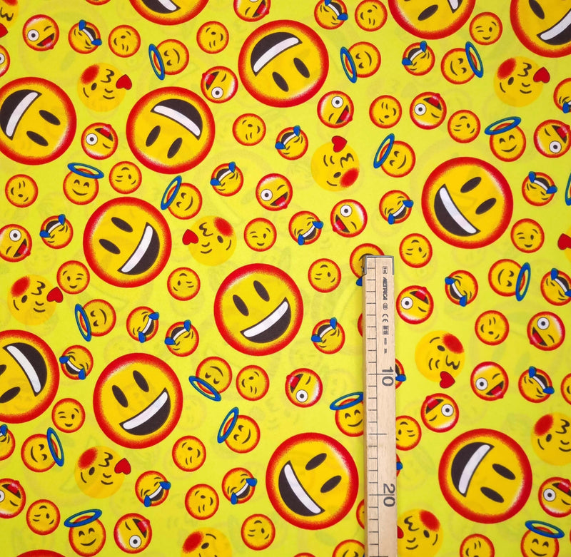 Polyesterstoff - EMOJI H 150 cm