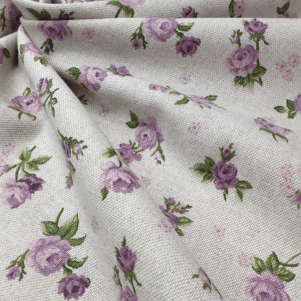 Rohbaumwolle H 280 cm - LILA ROSEN