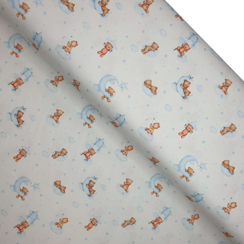 Piquet millerighe H 150 cm - SOGNI D'ORO/AZZURRO