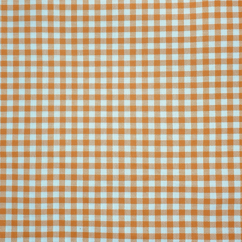 Quadretti Fili Contati H 180 cm - ARANCIO