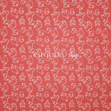 Baumwollstoff – DRACHEN ROT HINTERGRUND – Mindestzuschnitt oder Vielfaches von 25 x 150 cm