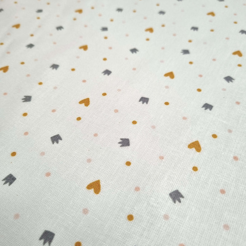 Tessuto Cotone H 140 cm - QUEEN