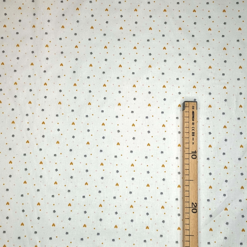 Tessuto Cotone H 140 cm - QUEEN