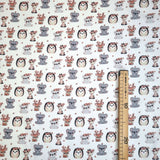 Baumwollstoff - BABYTIERE H 140 cm