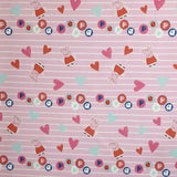 Kinderbaumwolle – PEPPA PIG LOVE – Mindestschnitt oder Vielfaches von 25 x 145 cm