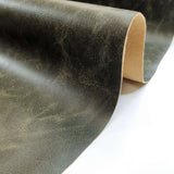 Similpelle H 140 cm - EFFETTO INVECCHIATO OLIVA