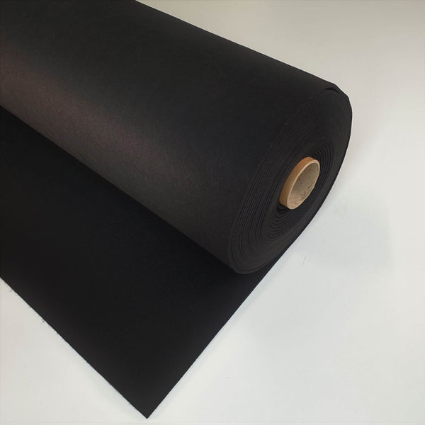 Feltro Poliestere 3mm H 110 cm - NERO
