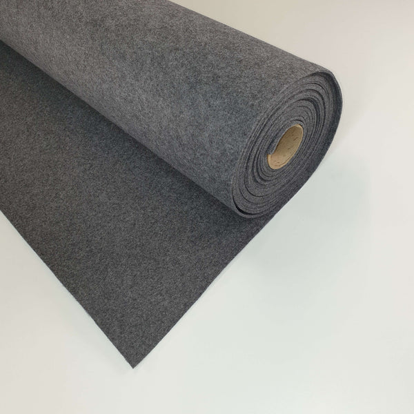 Feltro Poliestere 2mm H 110 cm - GRIGIO INDIANO