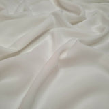 Tessuto Georgette H 145 cm  - PANNA