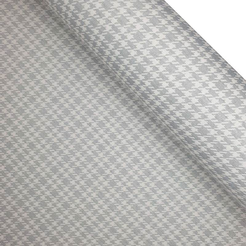 Tessuto Arredo Gobelin H 280 cm - PIED DE POULE GRIGIO