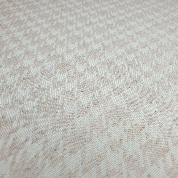 Tessuto Arredo Gobelin H 280 cm - PIED DE POULE BEIGE