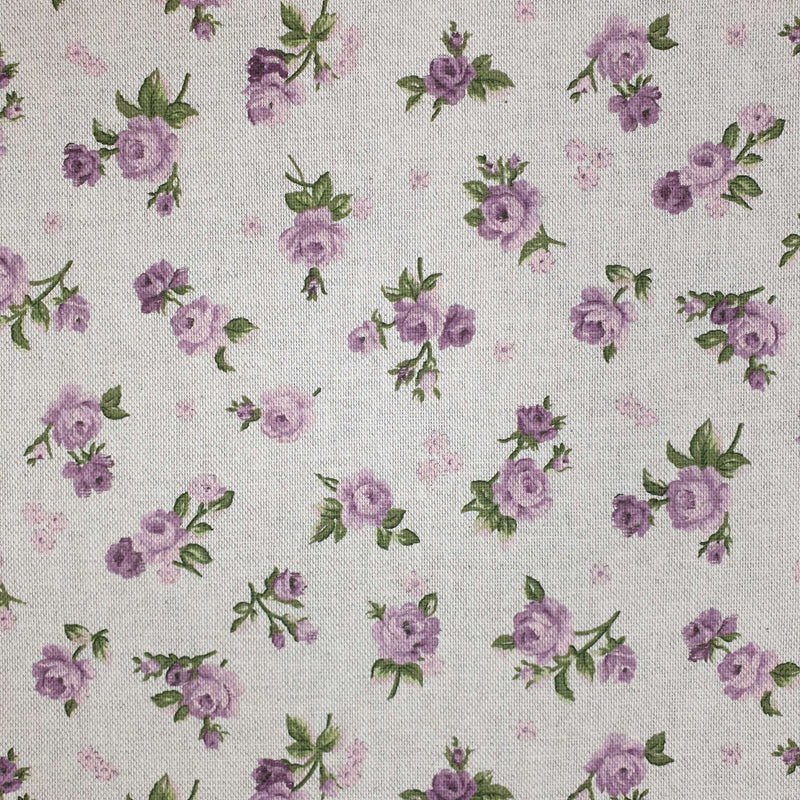 Rohbaumwolle H 280 cm - LILA ROSEN