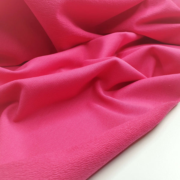 Gebürstetes Sweatshirt – FUXIA – Mindestschnitt oder Vielfaches von 25 x 180 cm
