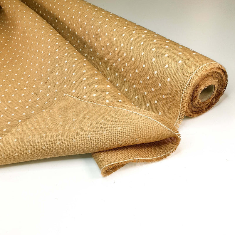 Juta H 155 cm - NATURALE CUORI BIANCHI