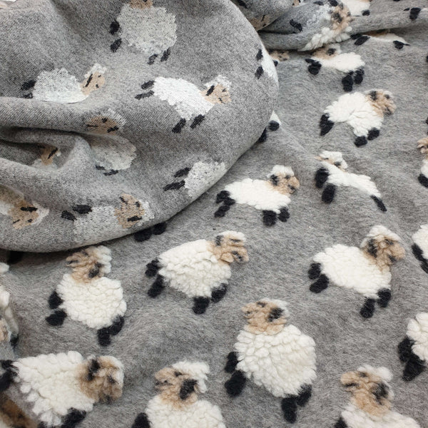 Lana Cotta H 150 cm - PECORELLE GRIGIO